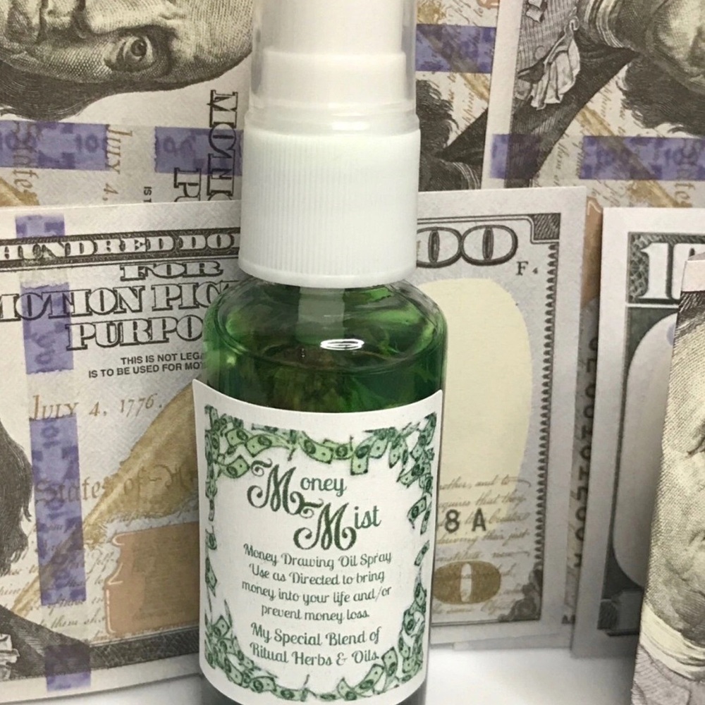 1oz. SPRAY BOTTLE: “I’M RICH B*TCH” MONEY DRAWING MANIFESTATION SPELL SPRAY